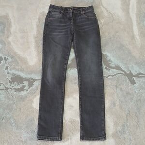 Brunello‎ Cucinelli Black Wash Skinny Fit Denim Jeans